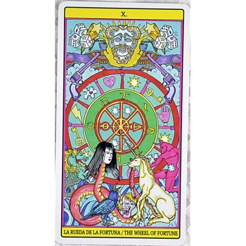 Tarot De El Dios De Los Tres kortos Fournier